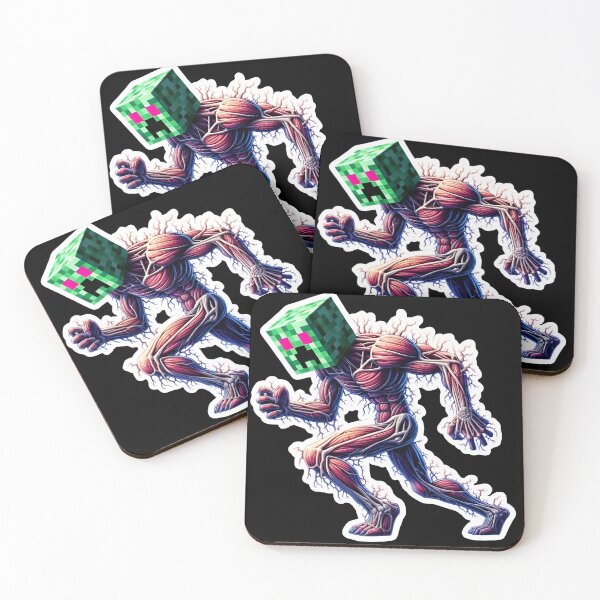 Item preview, Muscled creeper monster  designed and sold by Suissino.