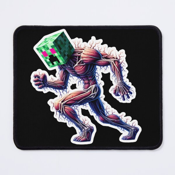 Item preview, Muscled creeper monster  designed and sold by Suissino.