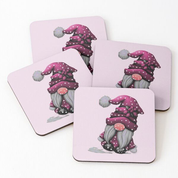 Item preview, Cute Purple Santa Christmas Gnome designed and sold by ShreecreatE.