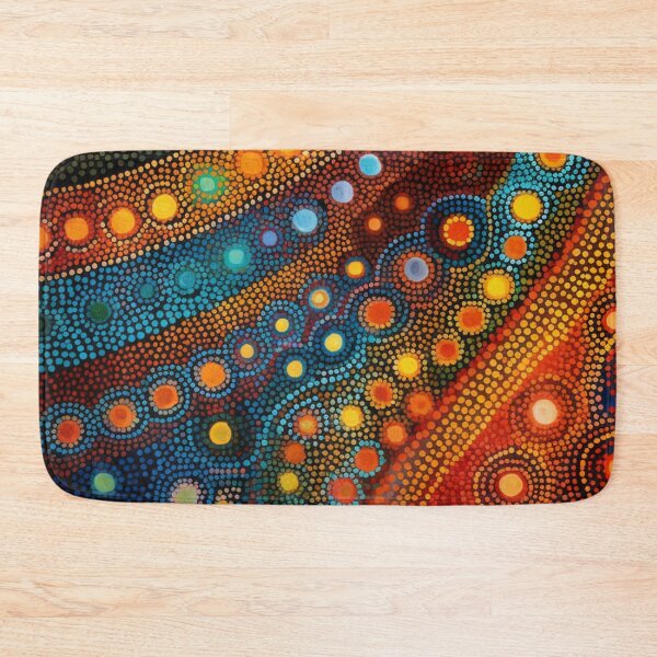 Item preview, Aboriginal Inspired Dot Art - Circular Paths designed and sold by GrinGalore.