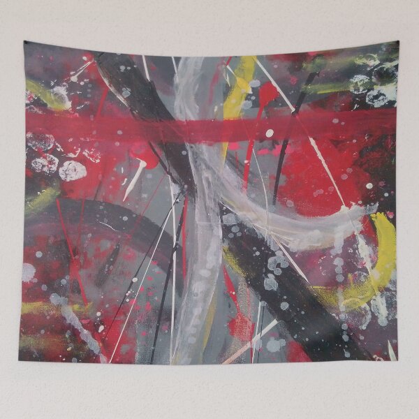 Item preview, Abstract Red and Black designed and sold by 13th1rt3en.