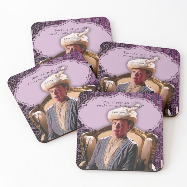 Item preview, Violet Says: Quotes from the Dowager - Moral High Ground designed and sold by Nicola Delacoeur.