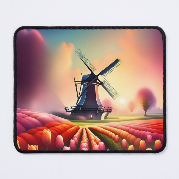 Item preview, Tulip farm in Amsterdam Netherlands designed and sold by Purr95.