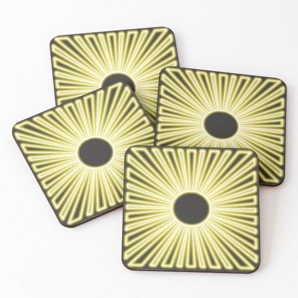Item preview, Black contrast sun design and neon effect #4 designed and sold by PEB-creative24.