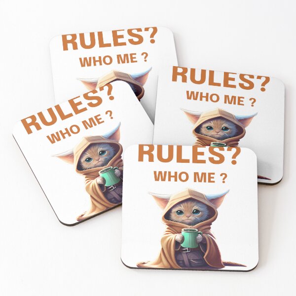 Item preview, Cat - Rules? Who me? designed and sold by zorropriest.