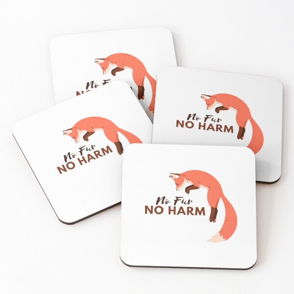 Item preview, Anti Fur: No Fur, No Harm designed and sold by musthavewords.