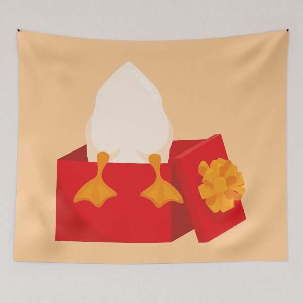 Item preview, Christmas Duck in a red box designed and sold by Art-of-Rory.