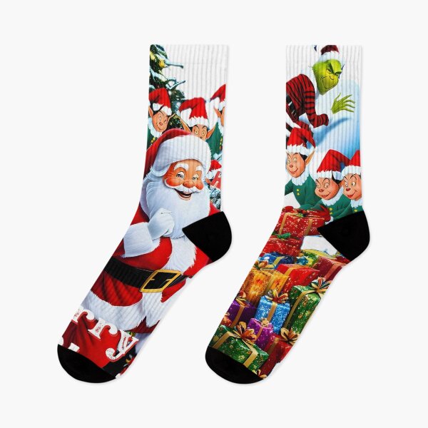 Artikelvorschau, Der Weihnachtsmann mit den Elfen entworfen und verkauft von Sunci.
