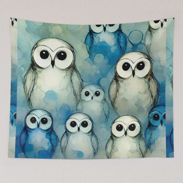 Item preview, Owl Chorus #4 designed and sold by ChrisButler.