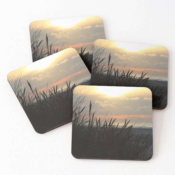 Item preview, Beachgrass at sunset on Terschelling, the Netherlands designed and sold by Marije Kouyzer.