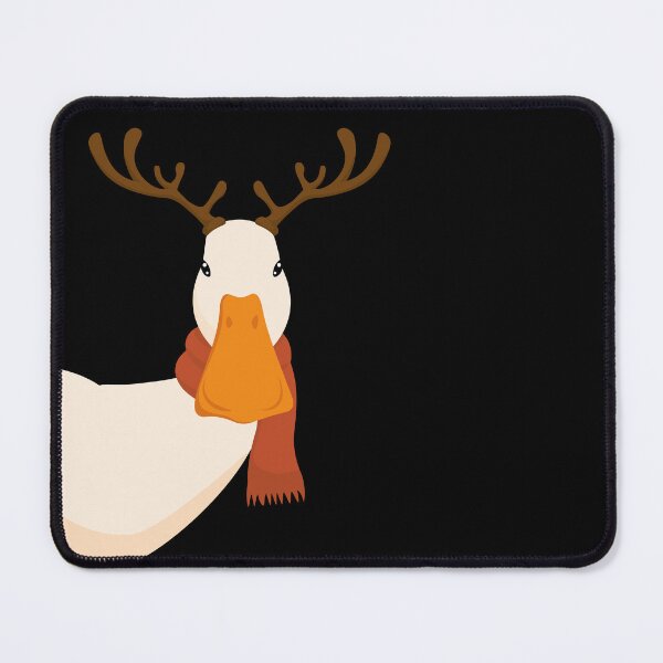Item preview, Christmas deer horns duck designed and sold by Art-of-Rory.