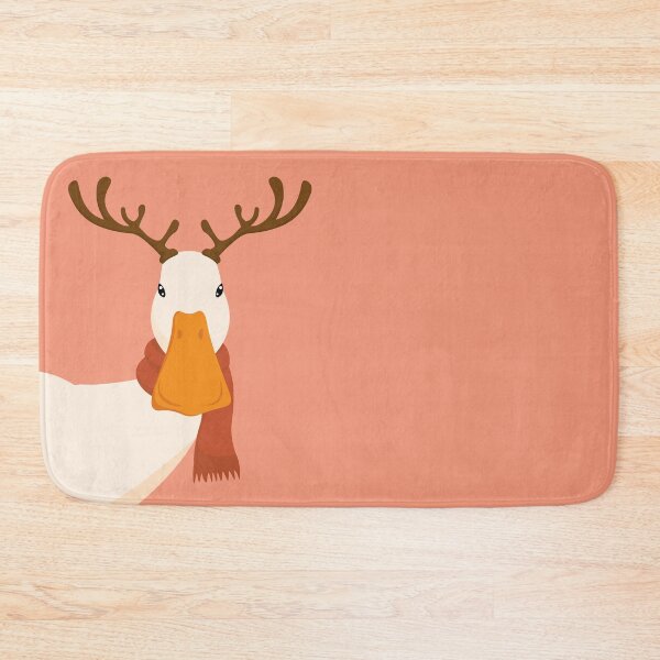 Item preview, Christmas deer horns duck designed and sold by Art-of-Rory.