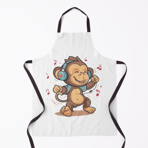 Item preview, Cute Monkey DJ designed and sold by dharanna.