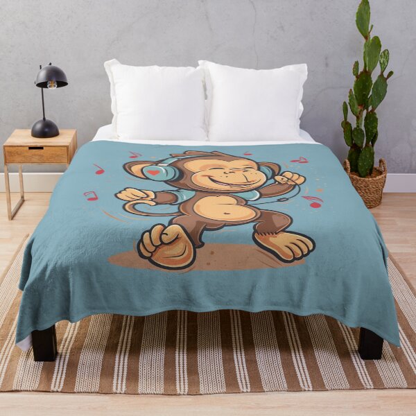 Item preview, Cute Monkey DJ designed and sold by dharanna.