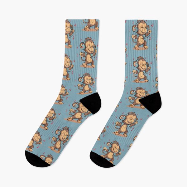 Item preview, Cute Monkey DJ designed and sold by dharanna.