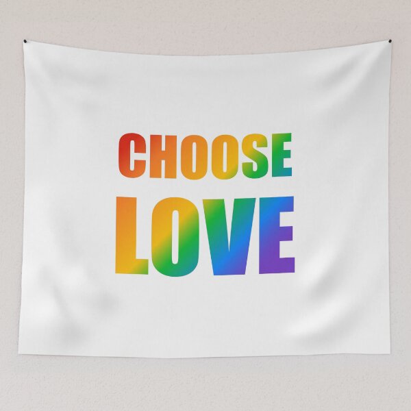Item preview, Choose Love Rainbow  designed and sold by Inspirationmotivation.