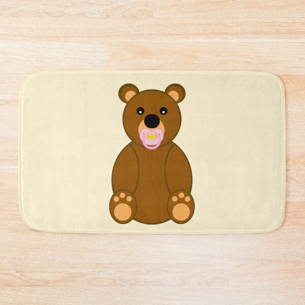 Item preview, Cute teddy bear baby agere pacifier designed and sold by mikistudio.