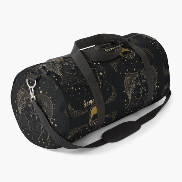 Item preview, Gemini astrology sign gold and black designed and sold by asamijess.