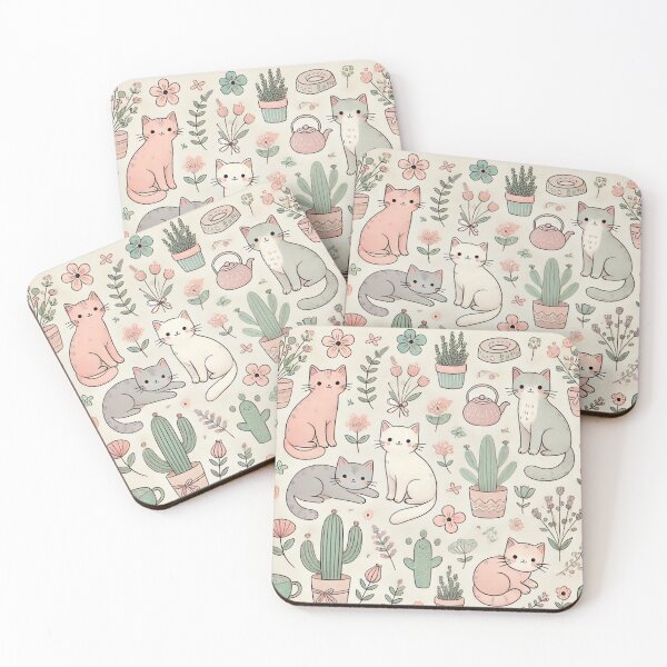 Item preview, pastel cats designed and sold by gianni3g.