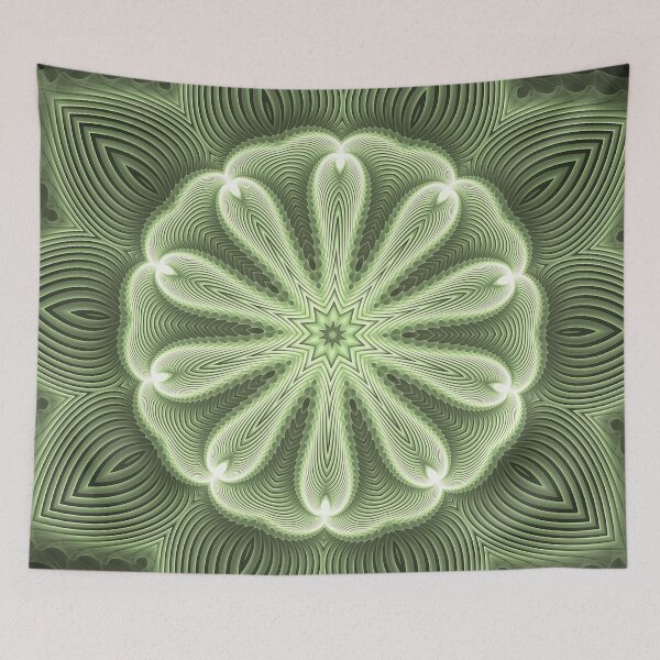Item preview, Verdant Mandala designed and sold by SoleiaFlur.