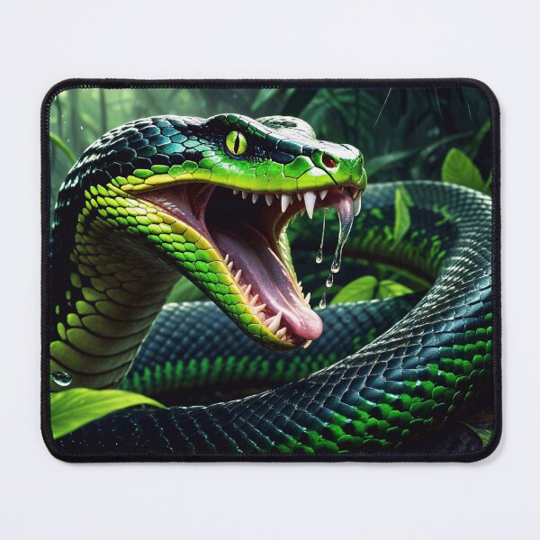 Item preview, Huge Green Snake designed and sold by M-Y-A-R-T-.