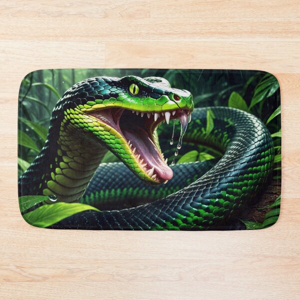 Item preview, Huge Green Snake designed and sold by M-Y-A-R-T-.