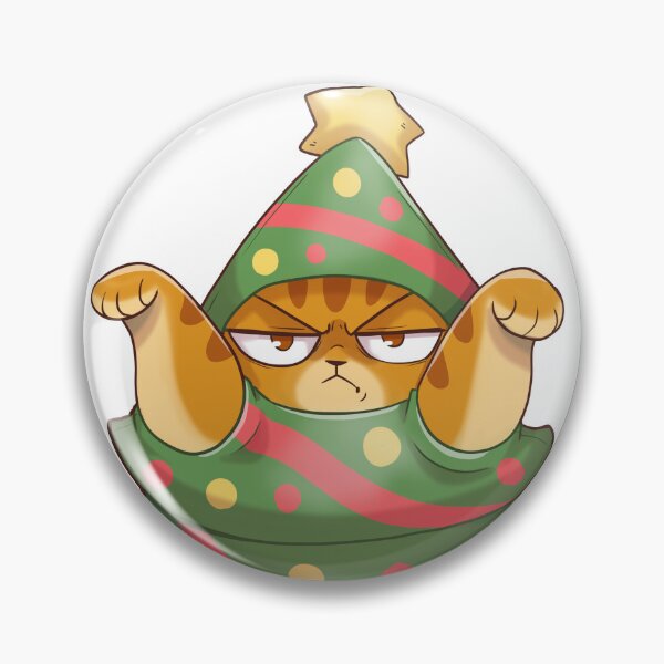 Item preview, "Happy" grumpy Christmas  designed and sold by Puurrfectly.