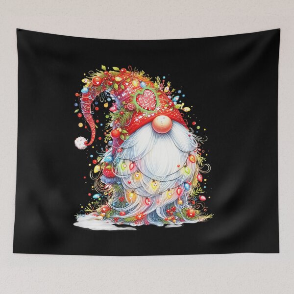 Item preview,  Cute Red Santa Christmas Gnome designed and sold by ShreecreatE.