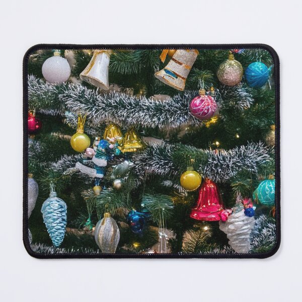 Item preview, Christmas Tree with Sparkling Ornaments designed and sold by DigitalGemArt.