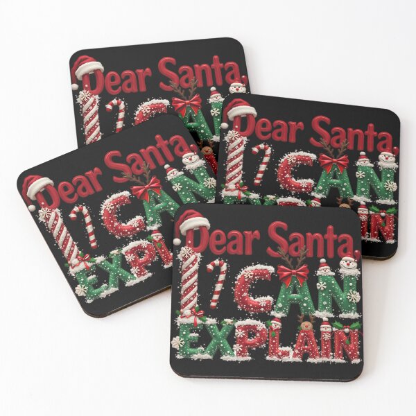 Item preview, Dear Santa I can explain designed and sold by jkrphoto.