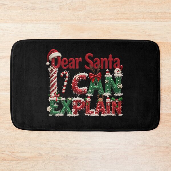 Item preview, Dear Santa I can explain designed and sold by jkrphoto.