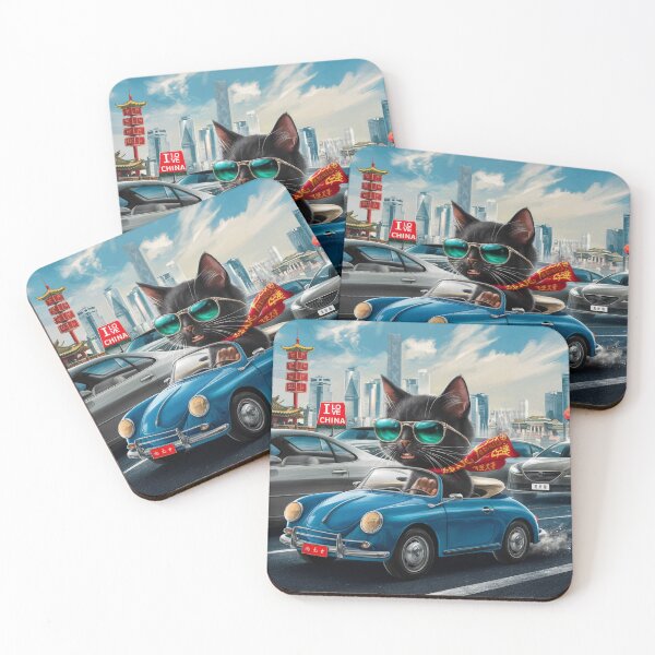 Item preview, Cat on tour - I love China! - Beijing designed and sold by lavka-xd.