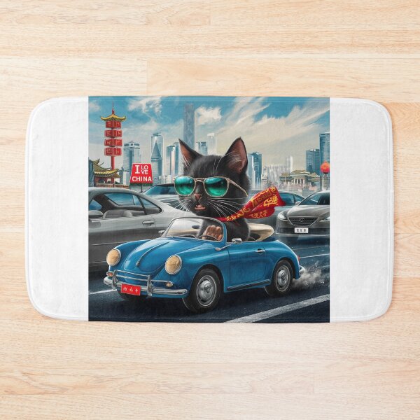 Item preview, Cat on tour - I love China! - Beijing designed and sold by lavka-xd.