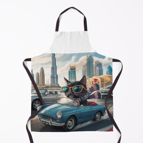 Item preview, Gato de gira - ¡Me encantan los Emiratos Árabes Unidos! - Dubai designed and sold by lavka-xd.