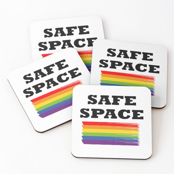 Item preview, LGBTQ safe space   designed and sold by Inspirationmotivation.
