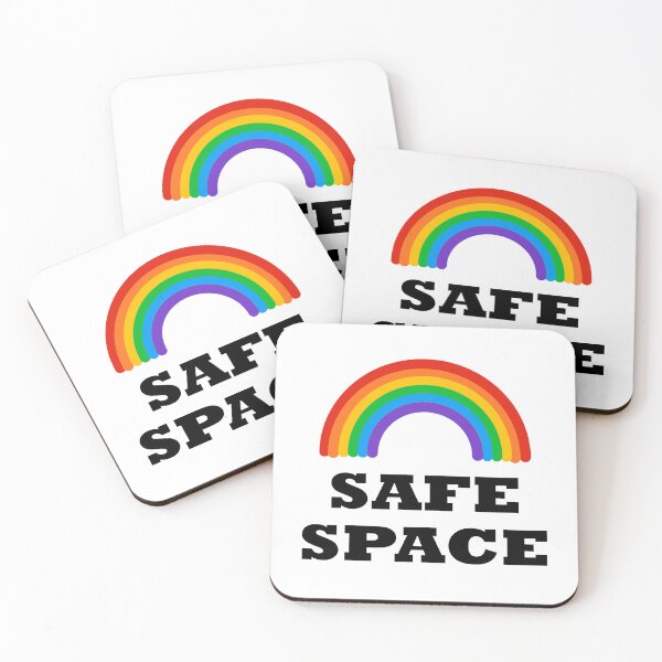 Item preview, LGBTQ safe space   designed and sold by Inspirationmotivation.
