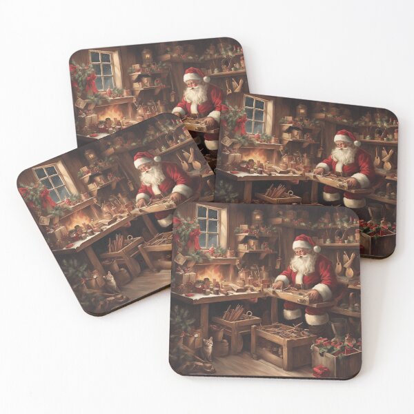 Item preview, Vintage Santa's workshop designed and sold by All-About-Life.