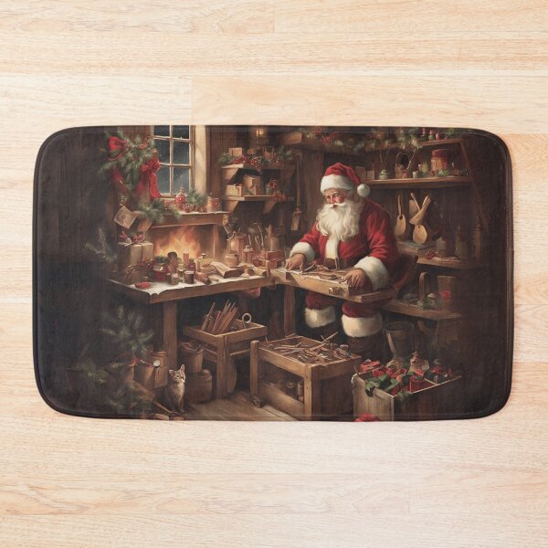 Item preview, Vintage Santa's workshop designed and sold by All-About-Life.