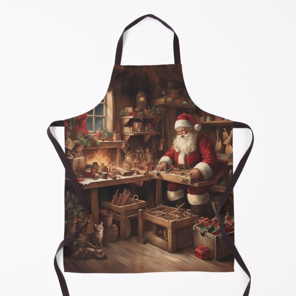 Item preview, Vintage Santa's workshop designed and sold by All-About-Life.