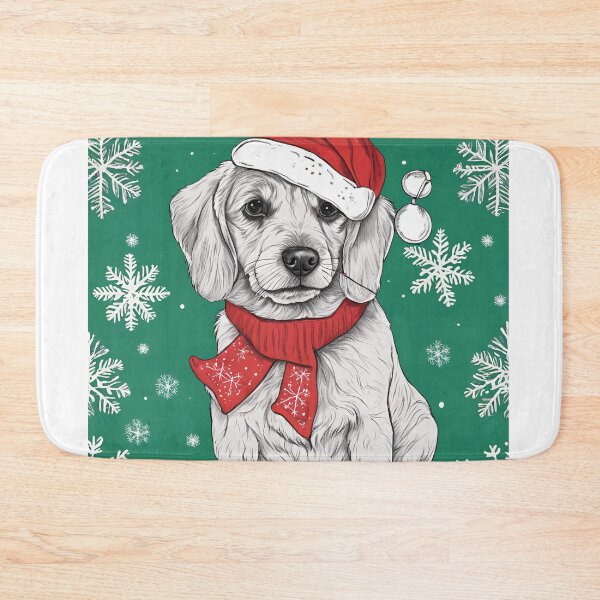 Item preview, Christmas dog design designed and sold by Lilou13Magasin.