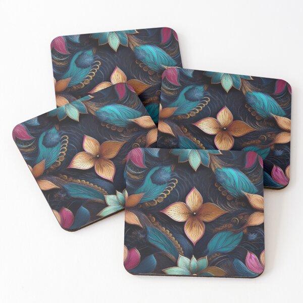 Item preview, Floral motif designed and sold by Vibranta Studio.