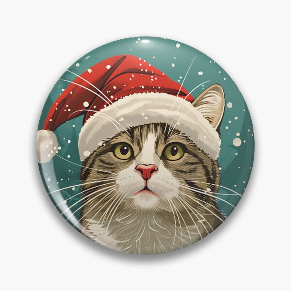 Item preview, Festive Cat-titude designed and sold by ghastlygraphix.