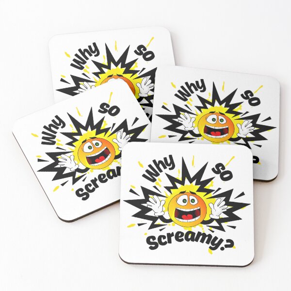 Item preview, Why so Screamy? designed and sold by DEZINOMANIA.