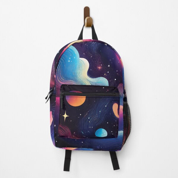Item preview, A dense cosmic design filled with bright stars and swirling nebulas in vibrant colors. designed and sold by HEMRO.