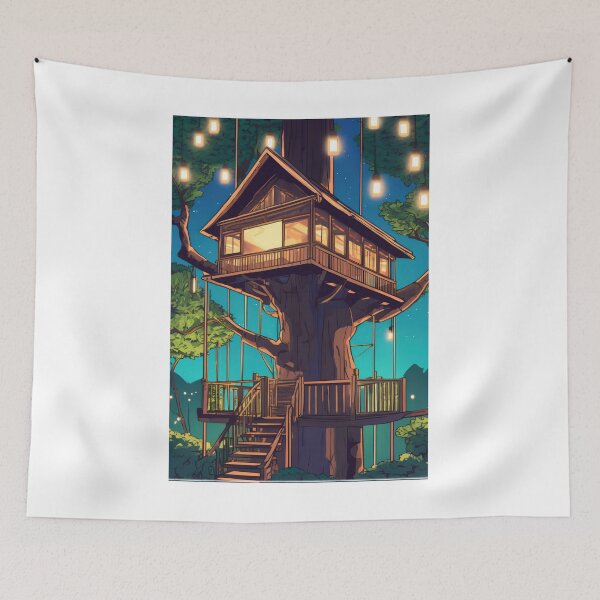 Item preview, Treehouse Dream Escape: Light-Filled, Movie-Inspired Haven in the Trees designed and sold by Jasava Shop.