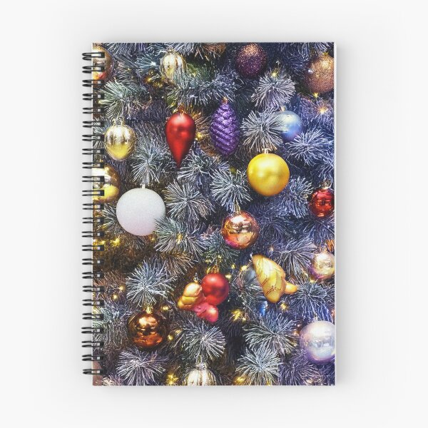 Item preview, Christmas Tree with Colorful Ornaments and Twinkling Lights designed and sold by DigitalGemArt.