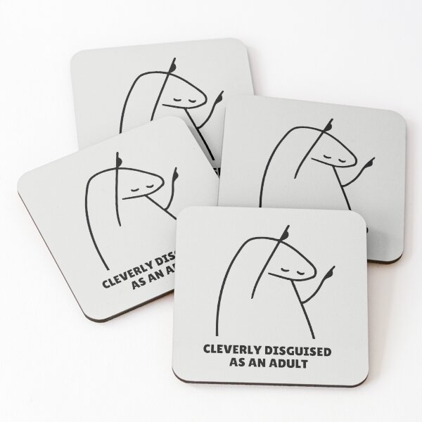 Item preview, Cleverly Disguised As An Adult designed and sold by Fanverse Merchandise.
