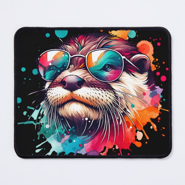 Item preview, Cool Otter With Sunglasses designed and sold by AwesomeBeyondLimits.