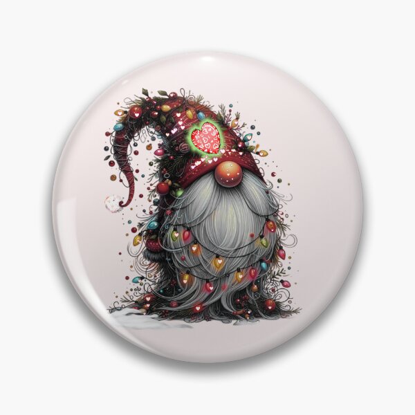 Item preview, Cute Red Santa Christmas Gnome designed and sold by ShreecreatE.