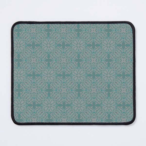 Item preview, Celestial Flames - Dusty Teal Mandela designed and sold by Carina Parry Studios.